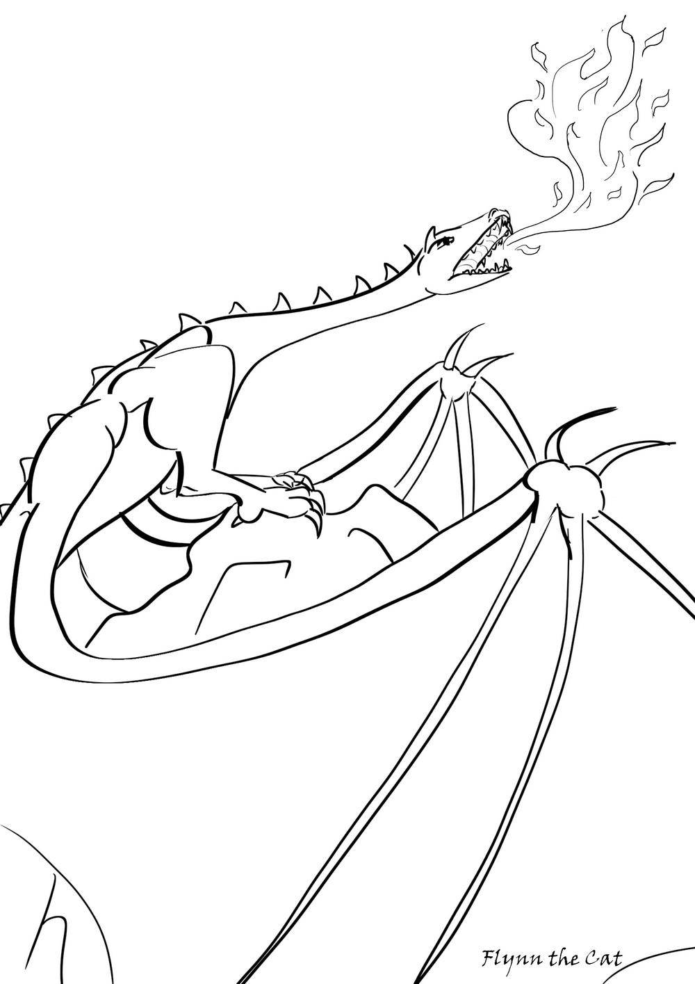 120+ Wings of Fire Coloring Pages 34