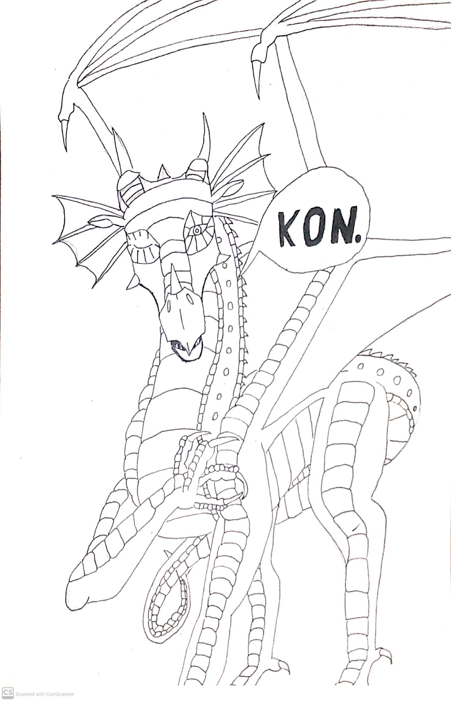 120+ Wings of Fire Coloring Pages 43