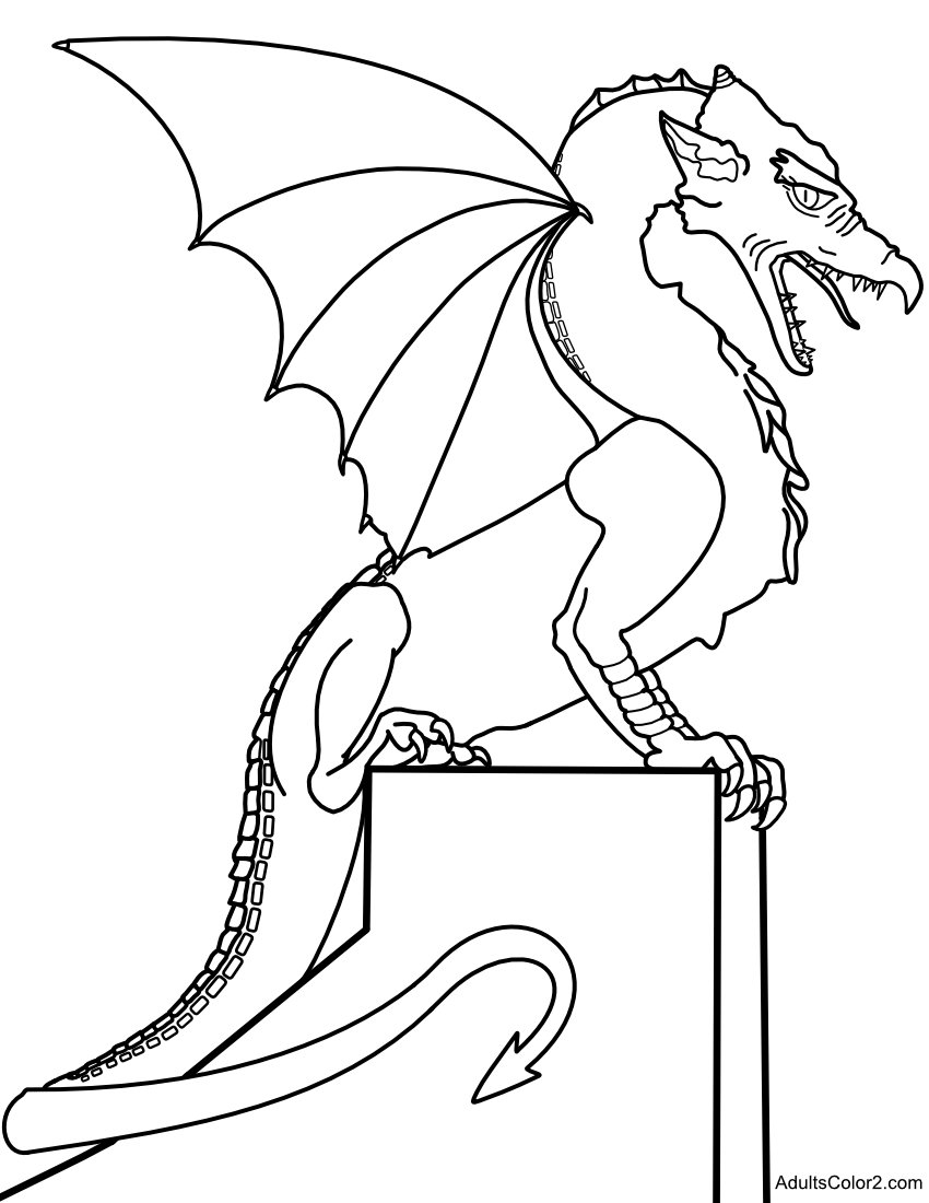 120+ Wings of Fire Coloring Pages 47