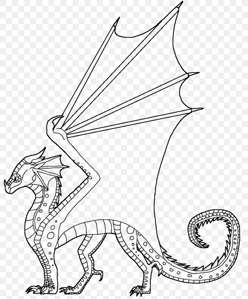 120+ Wings of Fire Coloring Pages 50