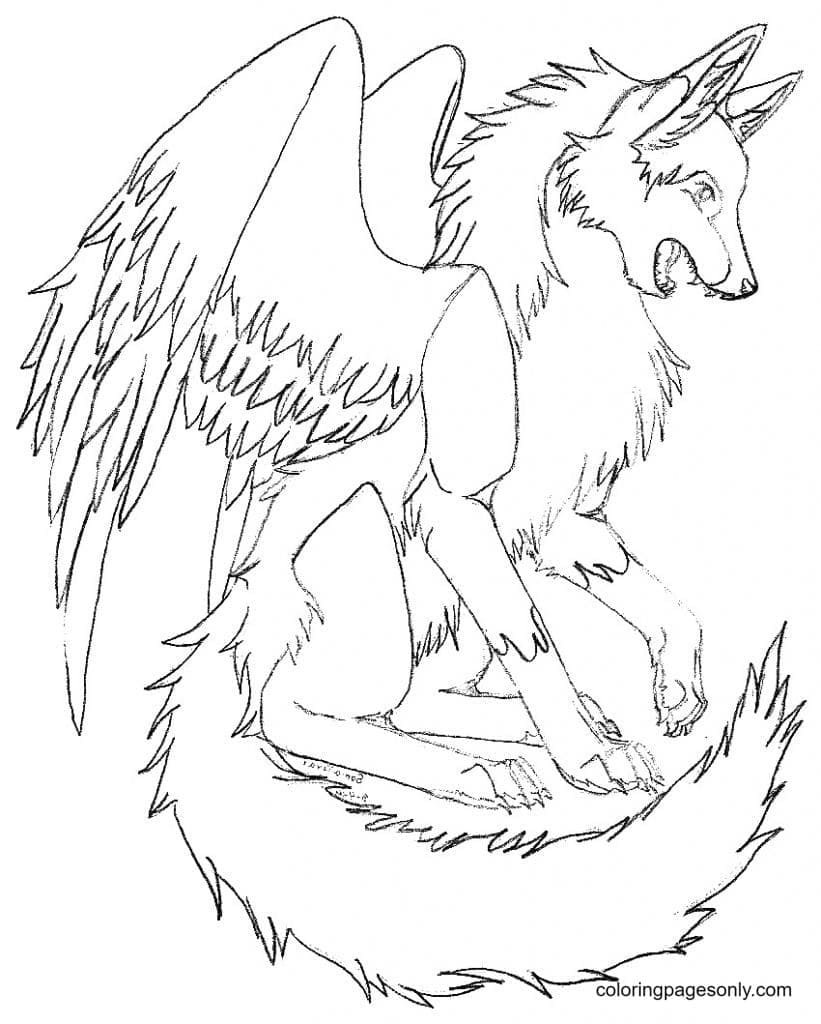 120+ Wings of Fire Coloring Pages 76