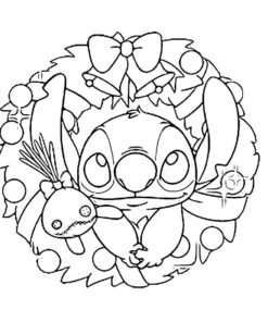 123+ Y2K Coloring Pages Stitch Printable 13