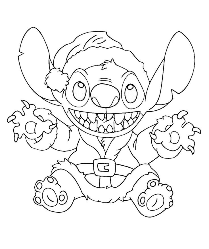 123+ Y2K Coloring Pages Stitch Printable 28