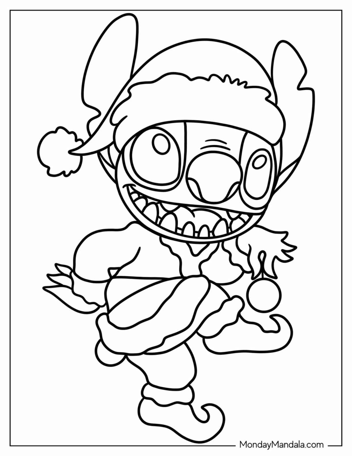 123+ Y2K Coloring Pages Stitch Printable 53