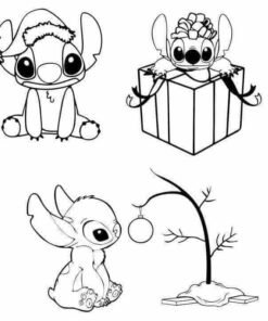 123+ Y2K Coloring Pages Stitch Printable 70