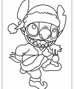 123+ Y2K Coloring Pages Stitch Printable 77