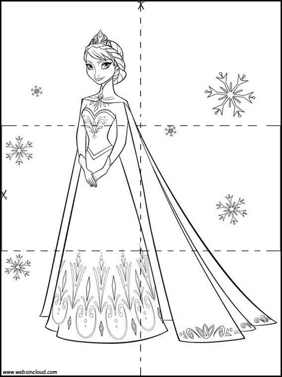 125 Elsa Frozen Coloring Pages: Frozen Magic in Every Page 10