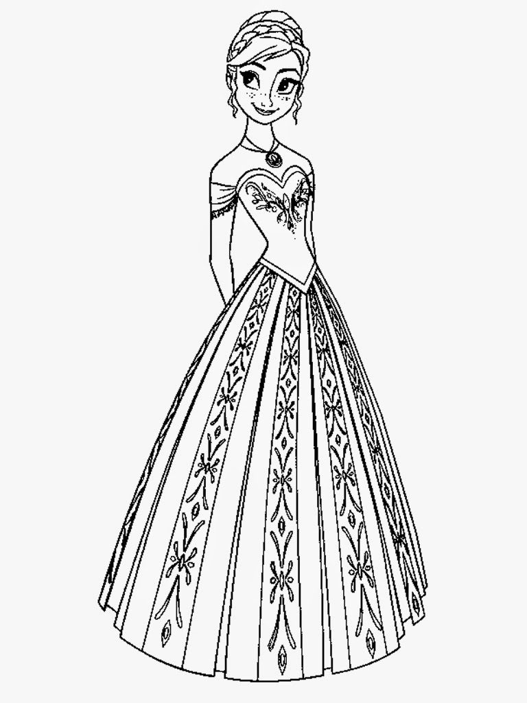 125 Elsa Frozen Coloring Pages: Frozen Magic in Every Page 100