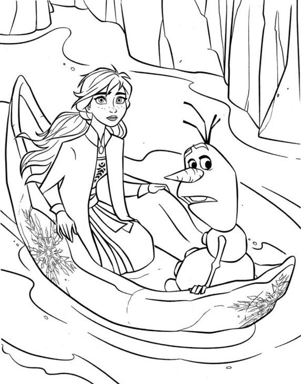 125 Elsa Frozen Coloring Pages: Frozen Magic in Every Page 118