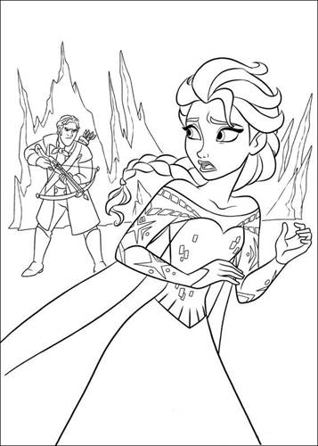 125 Elsa Frozen Coloring Pages: Frozen Magic in Every Page 120