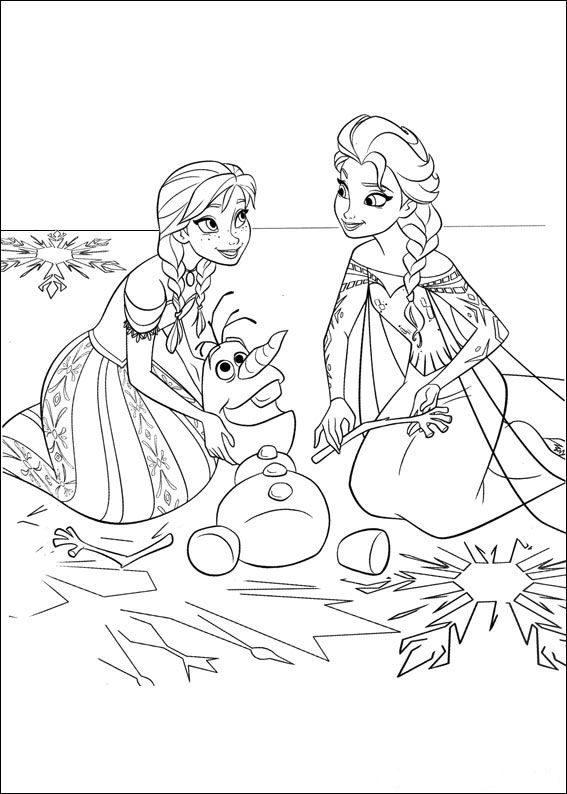 125 Elsa Frozen Coloring Pages: Frozen Magic in Every Page 16