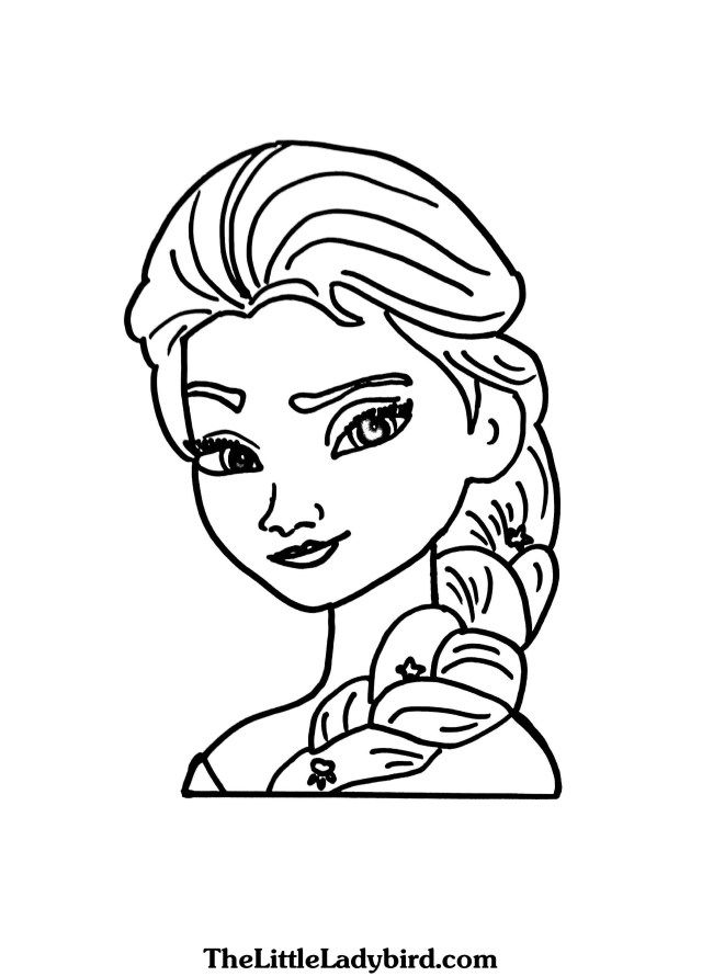 125 Elsa Frozen Coloring Pages: Frozen Magic in Every Page 19