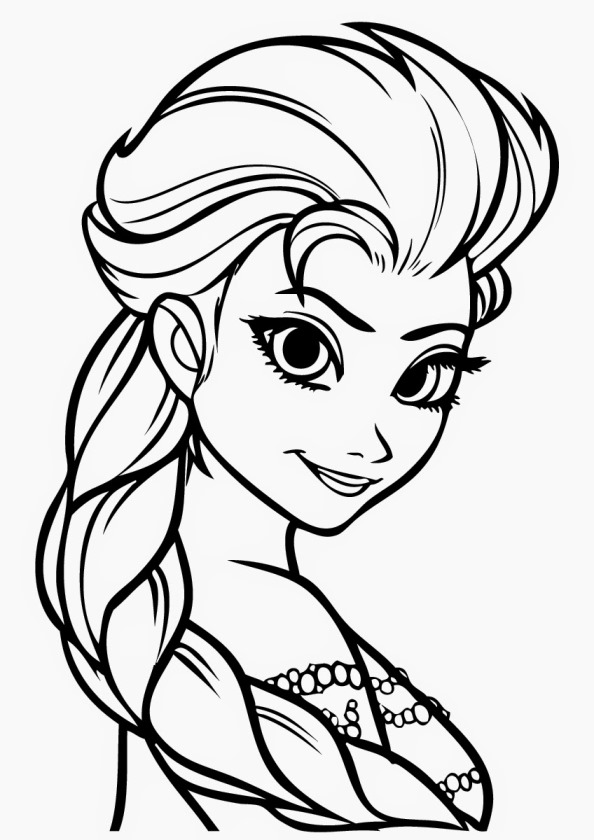 125 Elsa Frozen Coloring Pages: Frozen Magic in Every Page 52