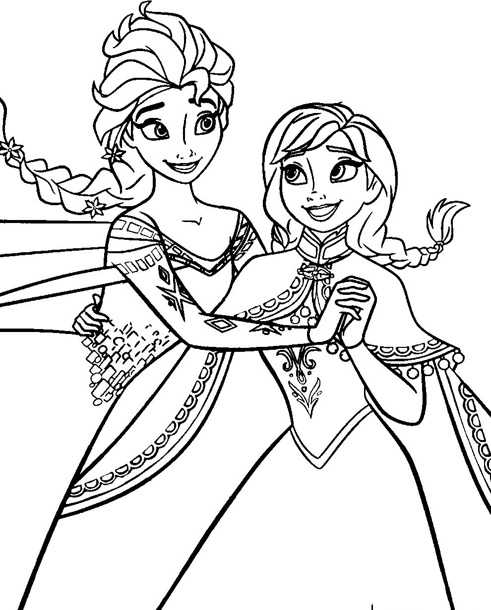 125 Elsa Frozen Coloring Pages: Frozen Magic in Every Page 6