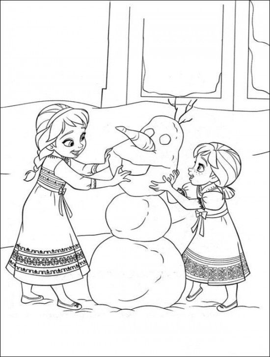 125 Elsa Frozen Coloring Pages: Frozen Magic in Every Page 65