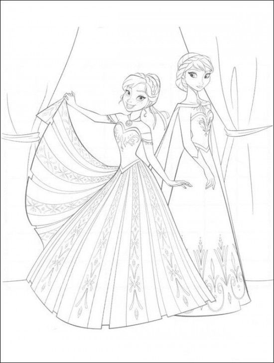 125 Elsa Frozen Coloring Pages: Frozen Magic in Every Page 67