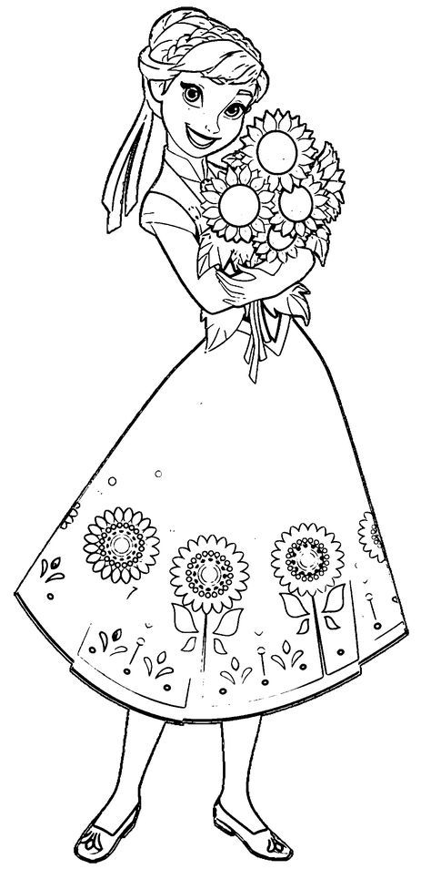 125 Elsa Frozen Coloring Pages: Frozen Magic in Every Page 70