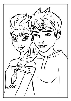 125 Elsa Frozen Coloring Pages: Frozen Magic in Every Page 73