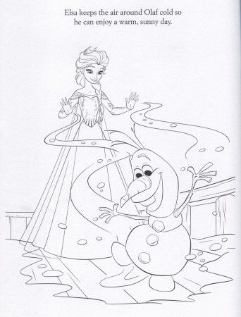 125 Elsa Frozen Coloring Pages: Frozen Magic in Every Page 76