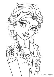 125 Elsa Frozen Coloring Pages: Frozen Magic in Every Page 81