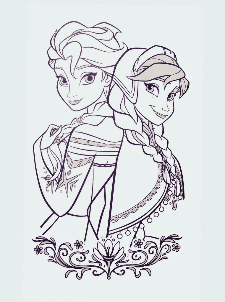 125 Elsa Frozen Coloring Pages: Frozen Magic in Every Page 88