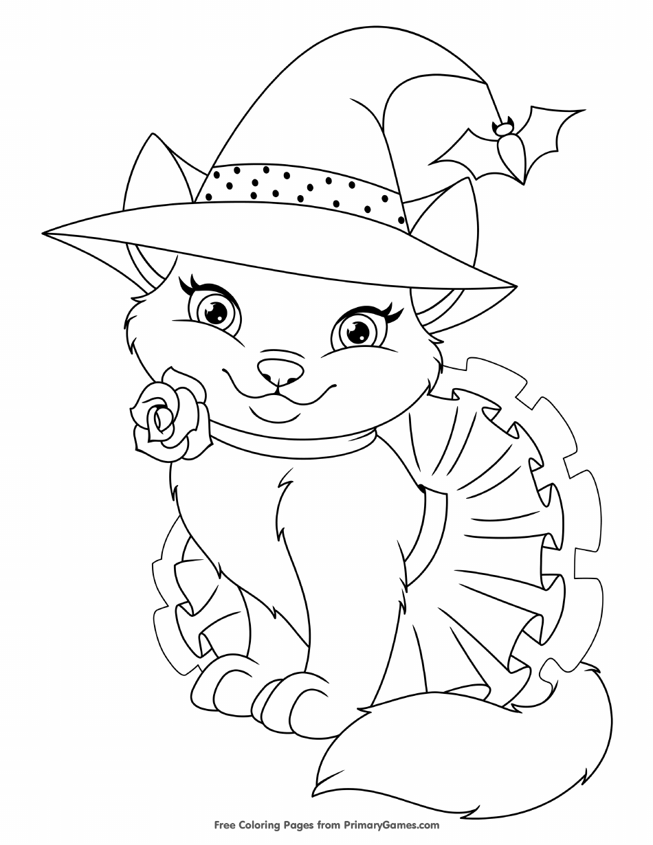 130+ Cat in the Hat Coloring Pages Printable 16