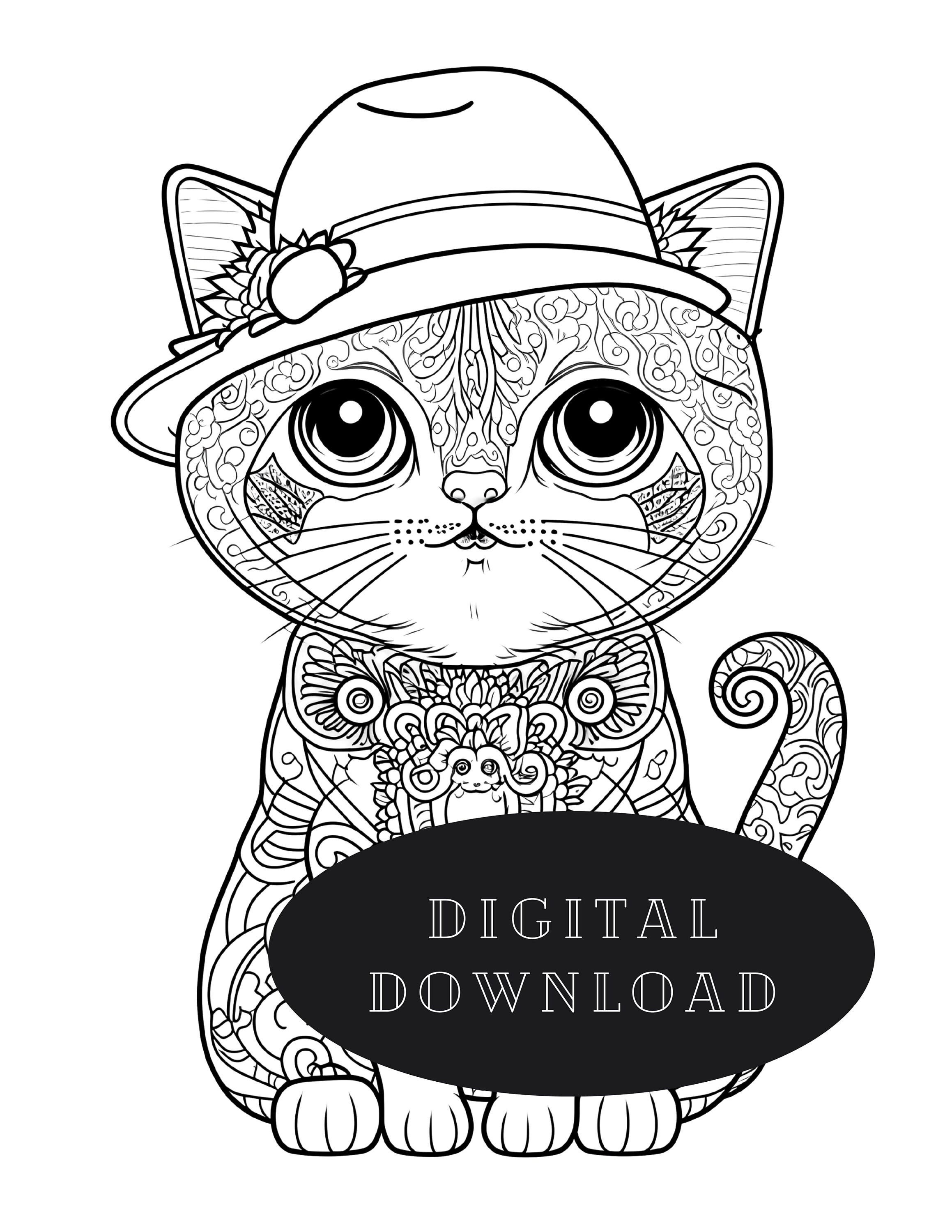 130+ Cat in the Hat Coloring Pages Printable 62