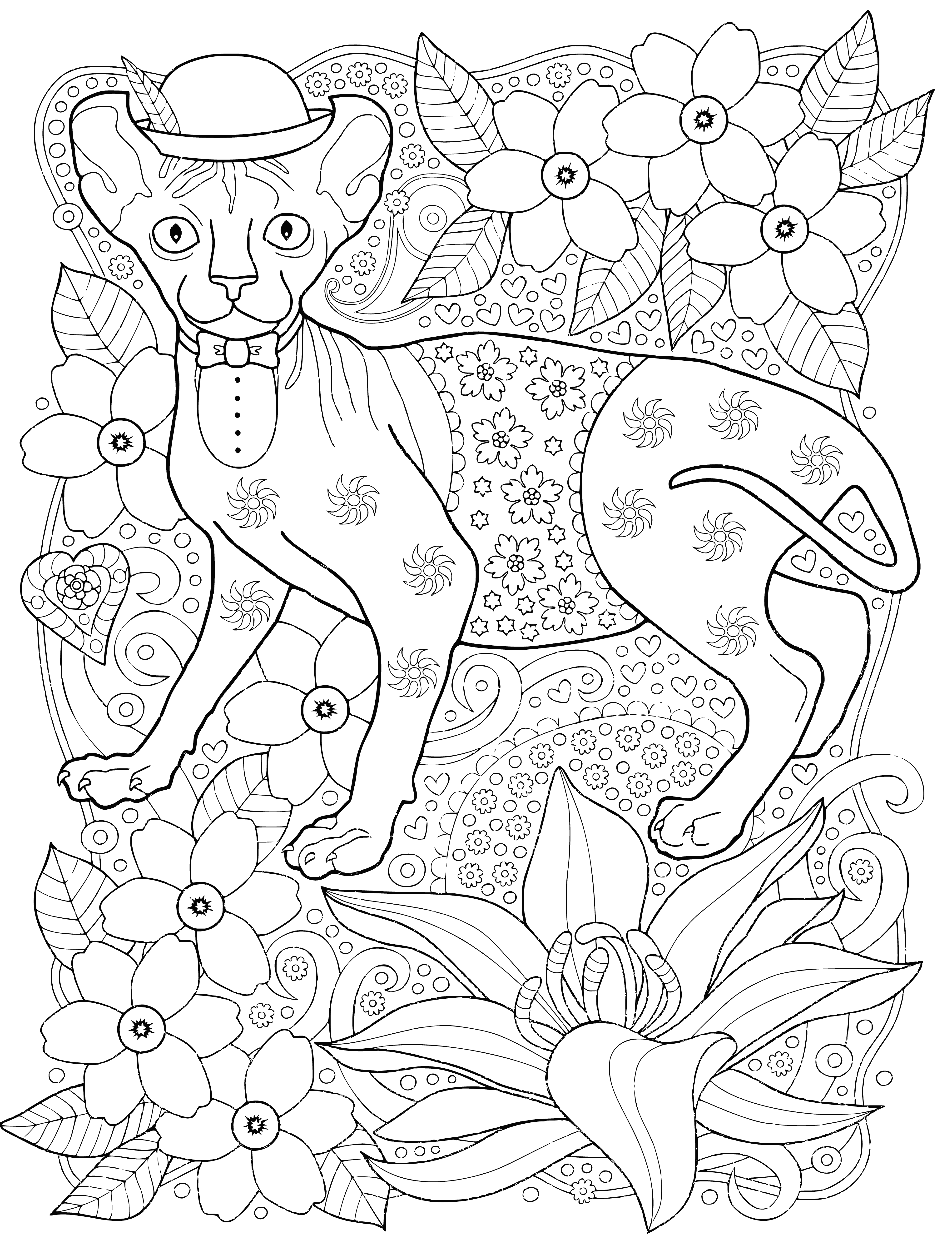 130+ Cat in the Hat Coloring Pages Printable 95