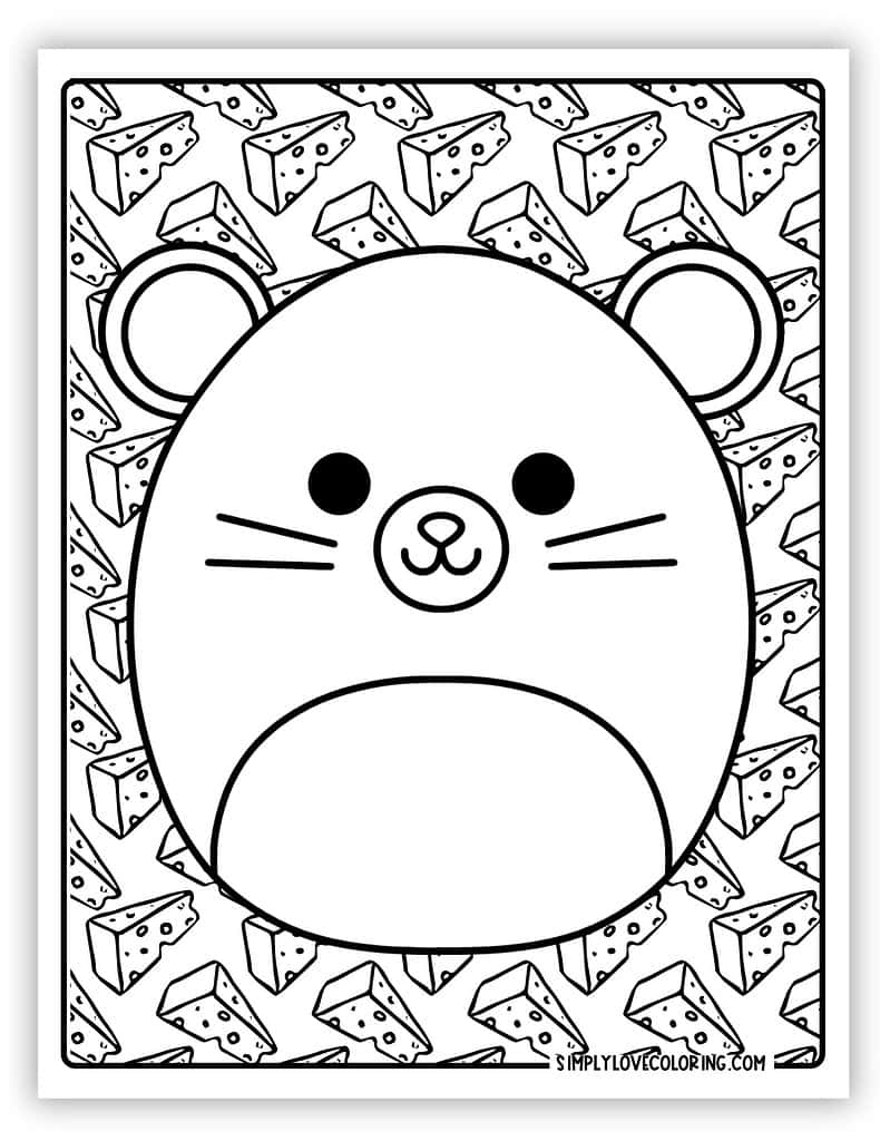 133 Watermelon Coloring Page Ideas for Summer Fun 117