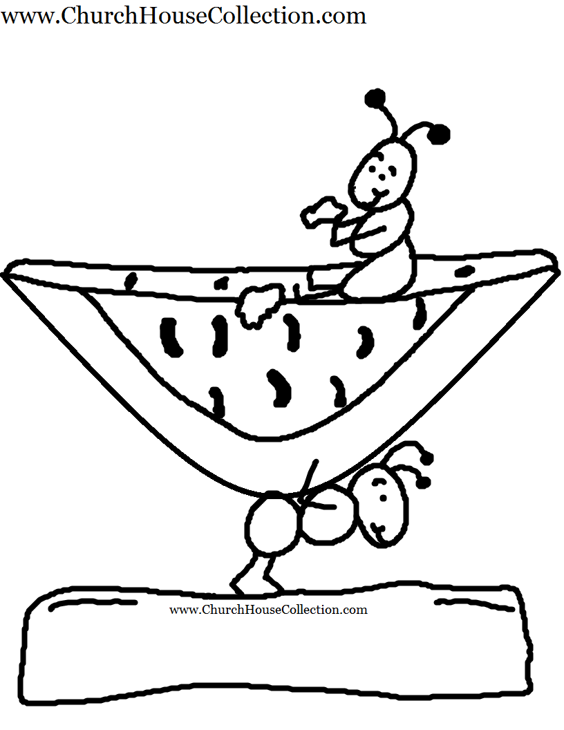 133 Watermelon Coloring Page Ideas for Summer Fun 127