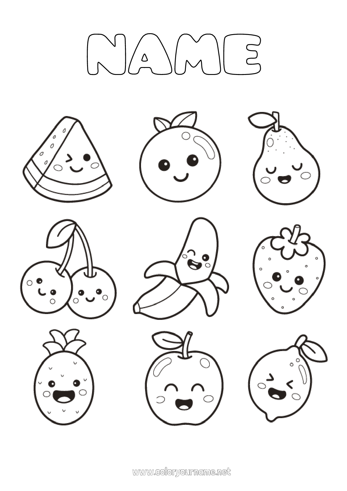 133 Watermelon Coloring Page Ideas for Summer Fun 35