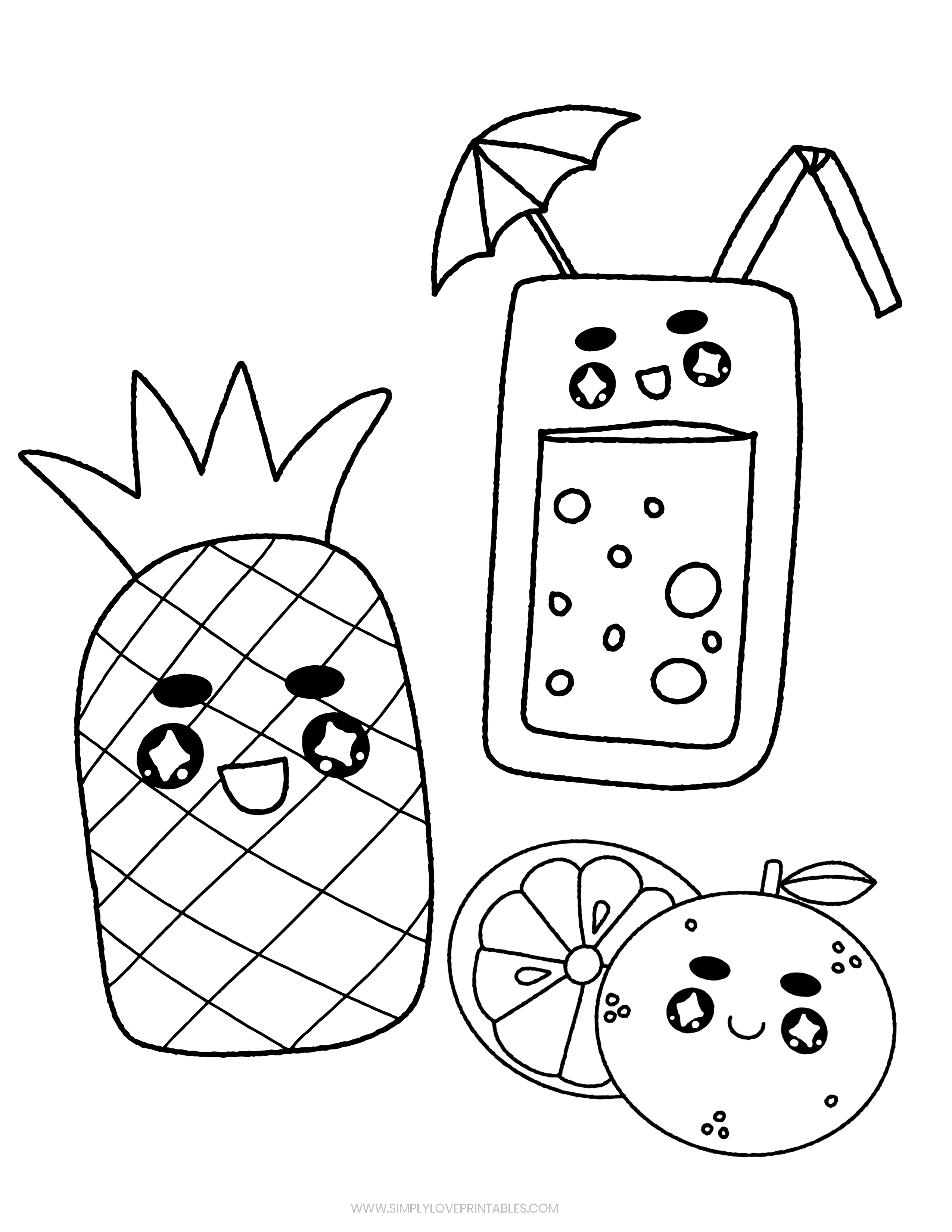 133 Watermelon Coloring Page Ideas for Summer Fun 95