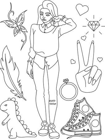 140 People Coloring Pages: Diverse Coloring Adventures 1