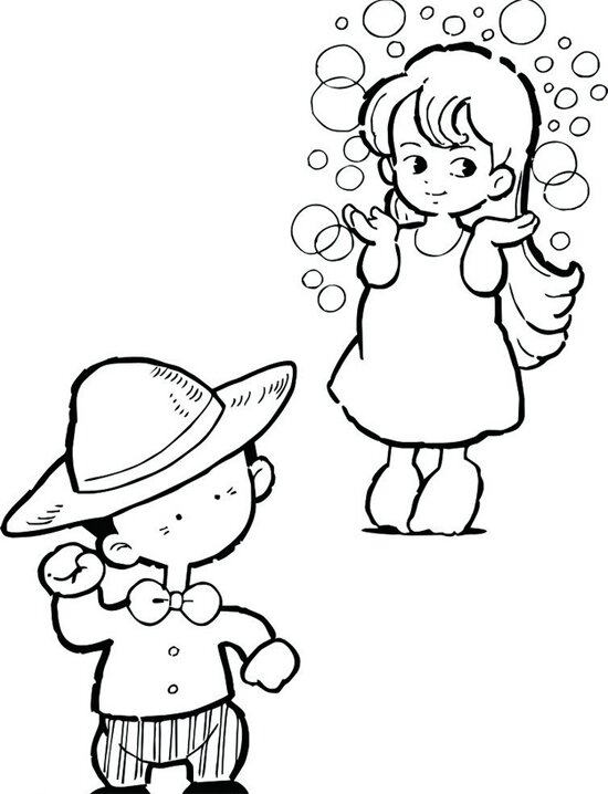 140 People Coloring Pages: Diverse Coloring Adventures 106