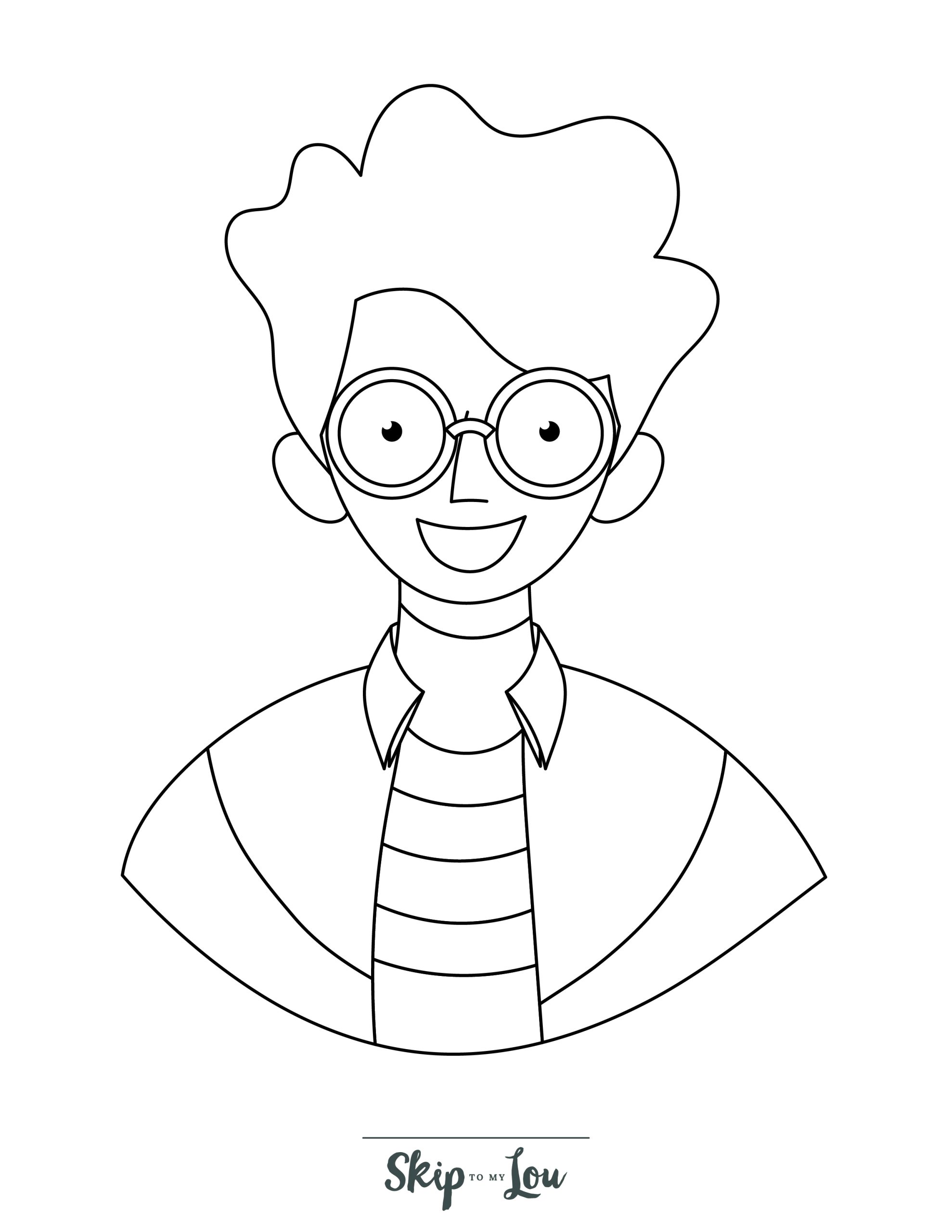 140 People Coloring Pages: Diverse Coloring Adventures 125