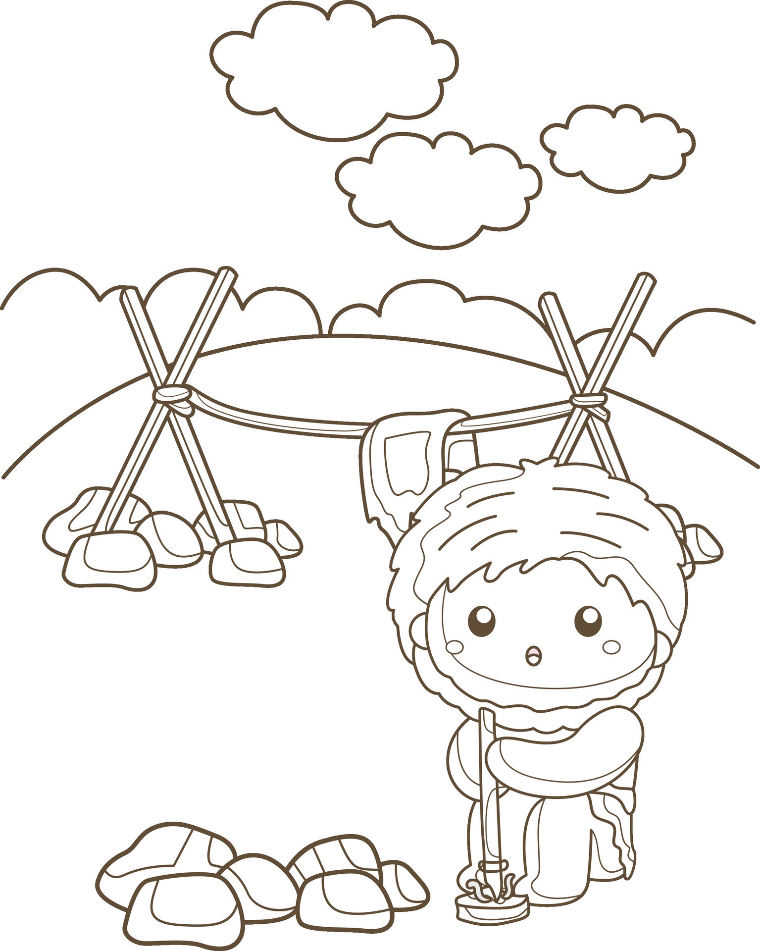 140 People Coloring Pages: Diverse Coloring Adventures 136