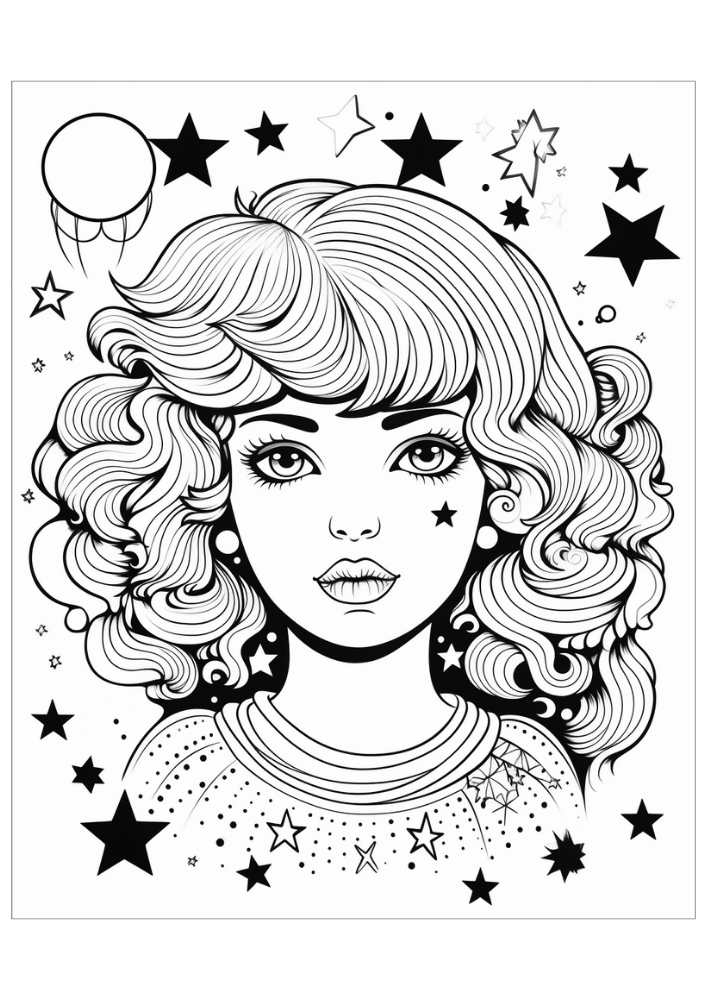 140 People Coloring Pages: Diverse Coloring Adventures 59