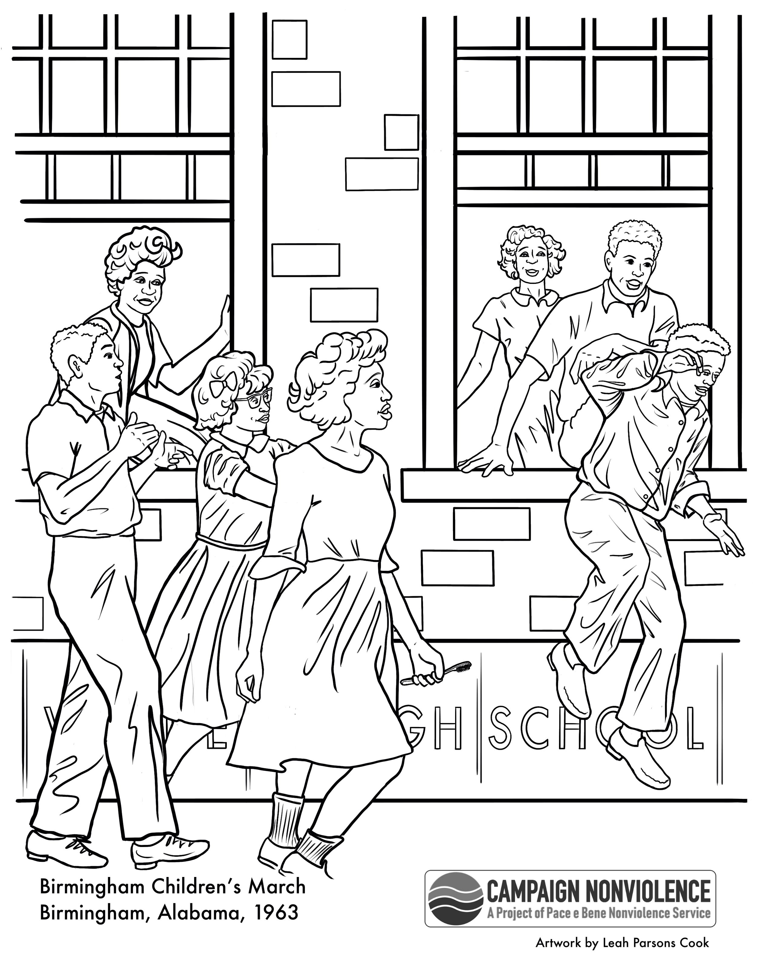 140 People Coloring Pages: Diverse Coloring Adventures 95