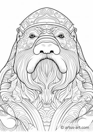 141 Free Walrus Coloring Pages For Kids Printable 113