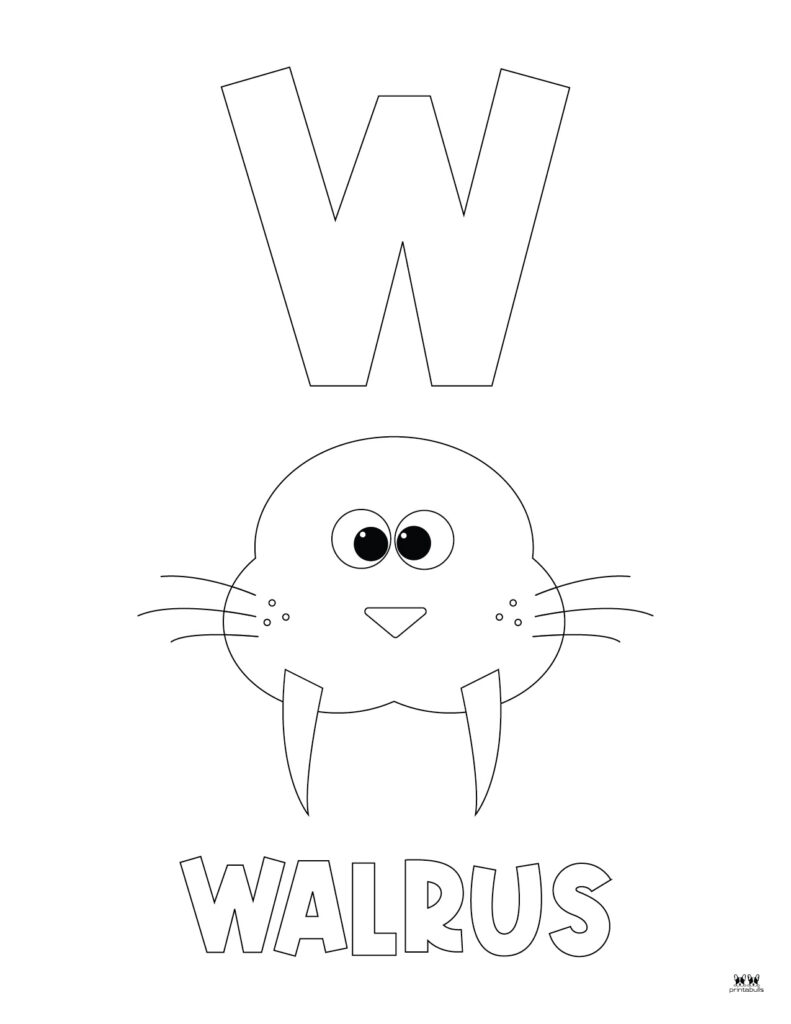 141 Free Walrus Coloring Pages For Kids Printable 117