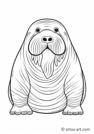 141 Free Walrus Coloring Pages For Kids Printable 14