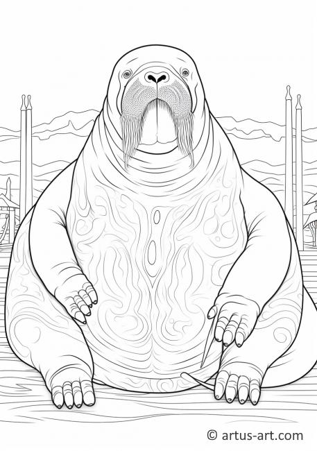 141 Free Walrus Coloring Pages For Kids Printable 17