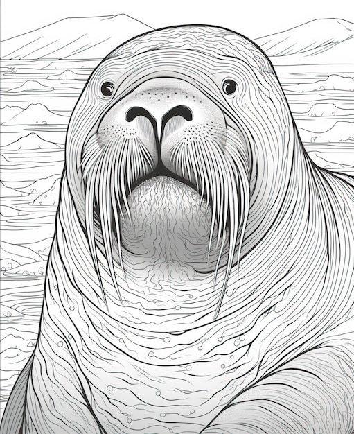 141 Free Walrus Coloring Pages For Kids Printable 21