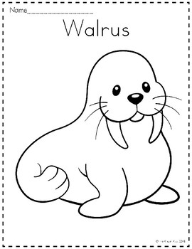 141 Free Walrus Coloring Pages For Kids Printable 33