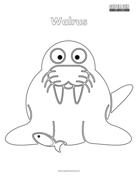 141 Free Walrus Coloring Pages For Kids Printable 5