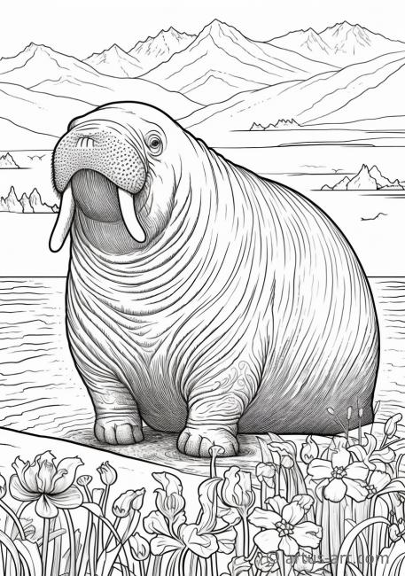 141 Free Walrus Coloring Pages For Kids Printable 50