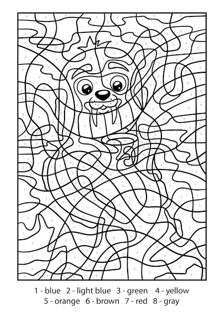 141 Free Walrus Coloring Pages For Kids Printable 53