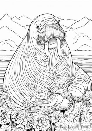 141 Free Walrus Coloring Pages For Kids Printable 73