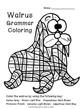 141 Free Walrus Coloring Pages For Kids Printable 96