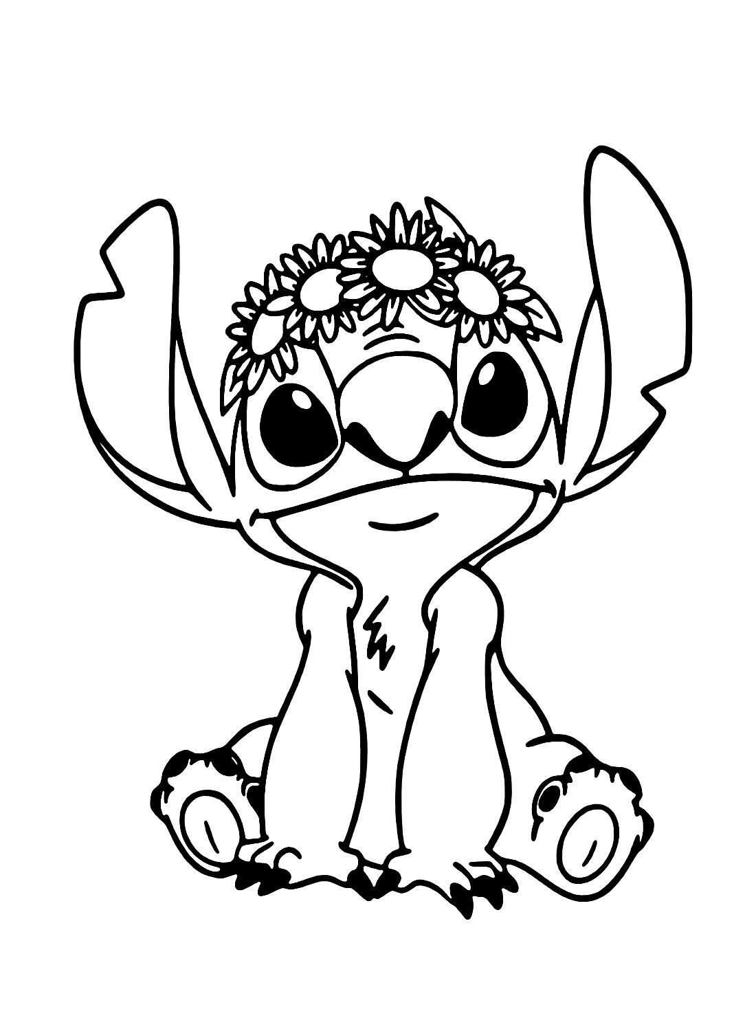 143 Cute Stitch Coloring Pages FREE Printable 12